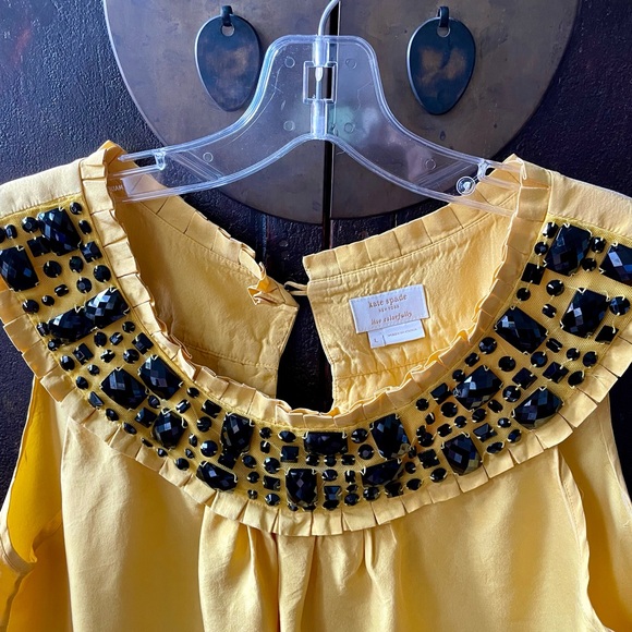 Kate Spade silk blouse size Large - Picture 3 of 3